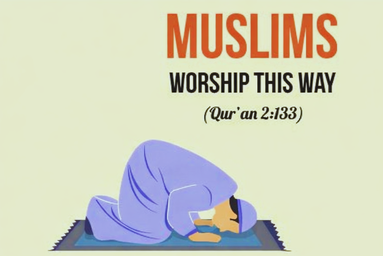 Muslim prayer prostration